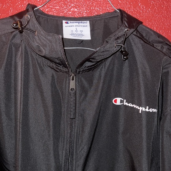 Champion Men's Jacket, Stadium Packable Wind and Water Resistant Jacket - Picture 2 of 5